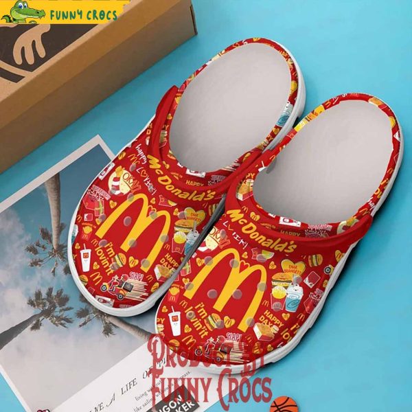 MCDonald Happy Valentines Crocs