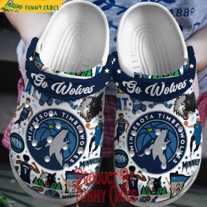 Minnesota Timberwolves Basketball NCAA Crocs Shoes