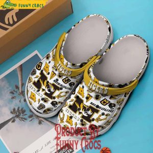 Missouri Tigers Football Pattern Crocs For Adults 2