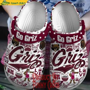 Montana Grizzlies NCAA Basketball Crocs Shoes 1