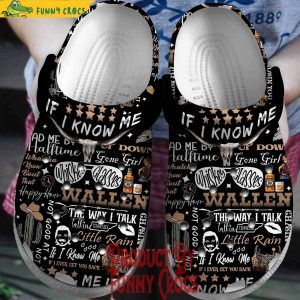 Morgan Wallen If I Know Me Crocs 2