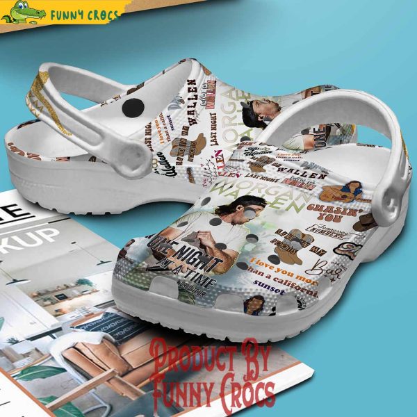 Morgan Wallen Music Crocs Crocband