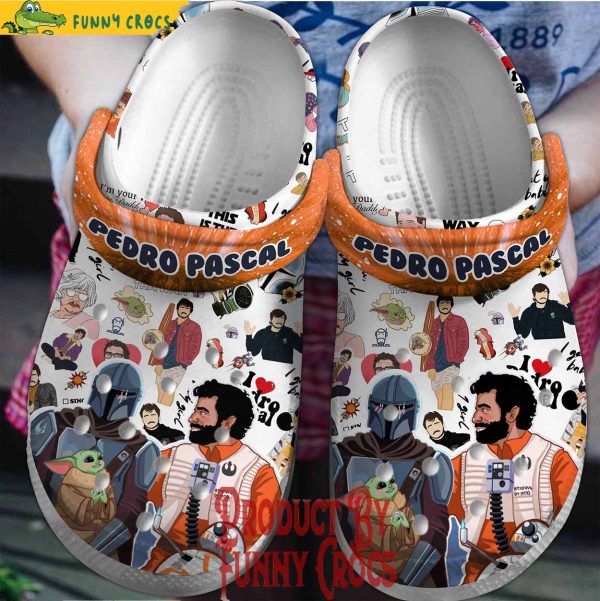 Pedro Pascal Star Wars Crocs For Adults