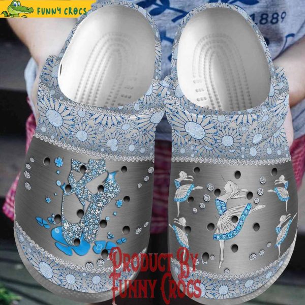 Personalized Ballet 3D Crocs For Women