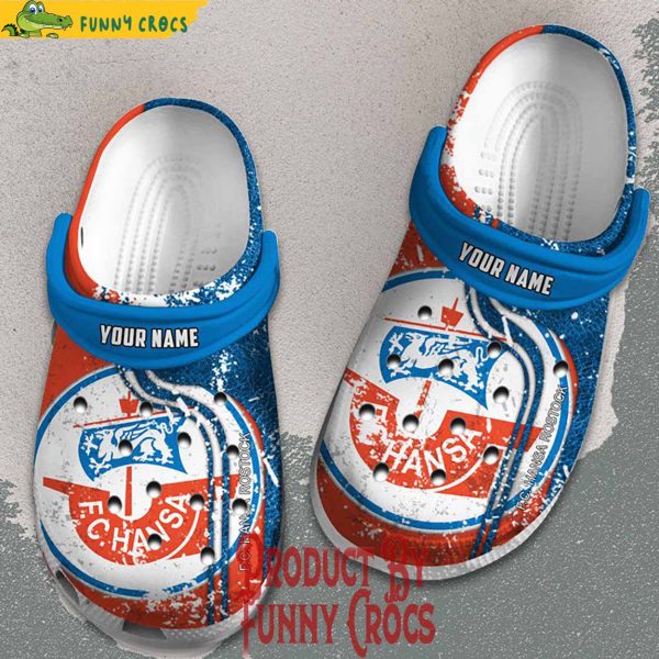 Personalized Bundesliga FC Hansa Rostock Crocs