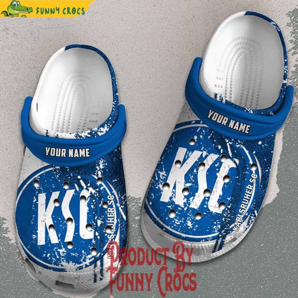 Personalized Bundesliga Karlsruher SC Crocs