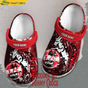 Personalized Bundesliga Koln Crocs