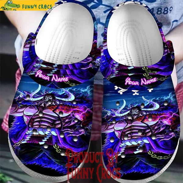 Personalized One Piece Kaido Crocs Slippers