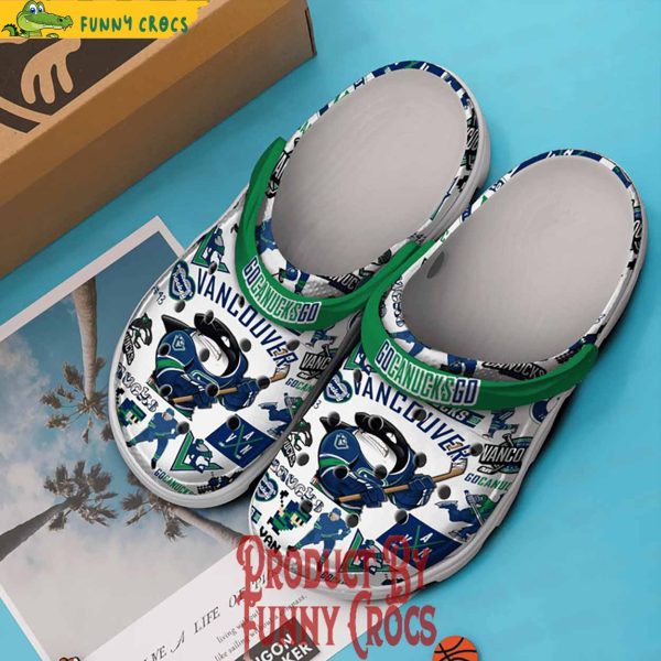Personalized Vancouver Canucks NHL Crocs
