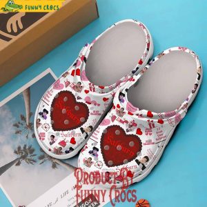 Saltburn Jacob Elordi Be My Valentines Crocs 3