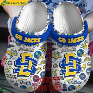 South Dakota State Jackrabbits Football Crocs Shoes