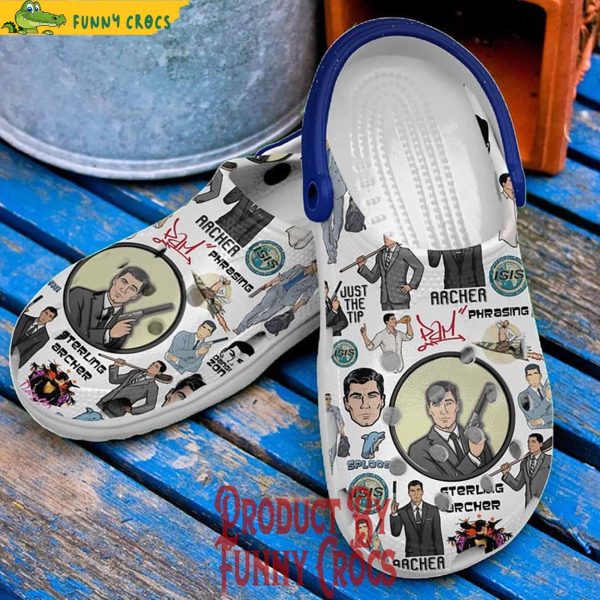 Sterling Archer Crocs Shoes