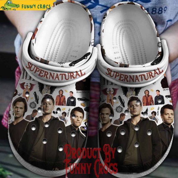 Supernatural Characters Movie Crocs Shoes