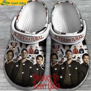 Supernatural Characters Movie Crocs Shoes