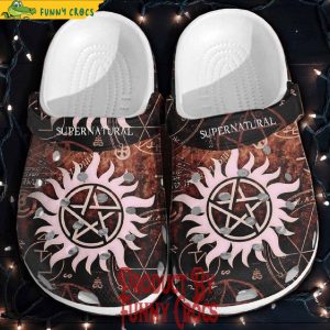 Supernatural Logo Crocs Shoes