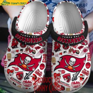 Tampa Bay Buccaneers Fire The Cannons Pattern Crocs 1