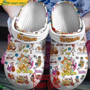 The Flintstones Pattern Crocs For Adults 1