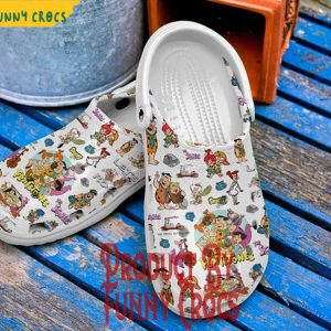 The Flintstones Pattern Crocs For Adults 3