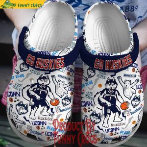 UConn Huskies Men’s Basketball Crocs Shoes