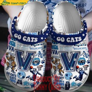 Villanova Wildcats Basketball NCAA Crocs Shoes