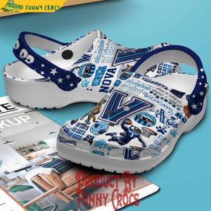 Villanova Wildcats Basketball NCAA Crocs Shoes 3