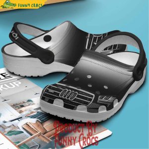 Car Audi Head Crocs Shoes