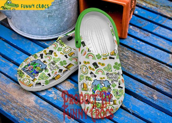 Carolina North Tar Heels Happy Saint Patrick’s Day Crocs