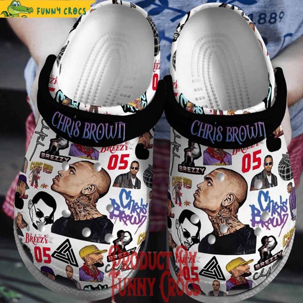 Chris Brown Crocs For Adults