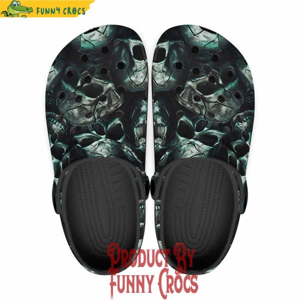 Colorful Fantasy Skulls Crocs Shoes