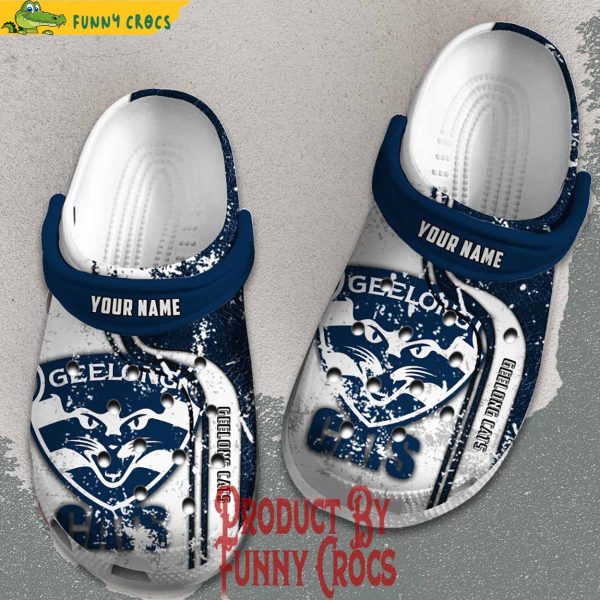 Custom Australian Football League Geelong Cats Crocs