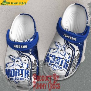 Custom Australian Football League North Melbourne Kangaroos Crocs