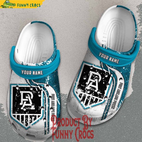 Custom Australian Football League Port Adelaide Power Crocs