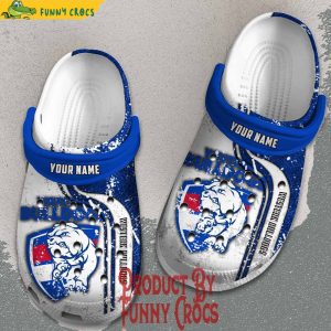 Custom Australian Football League Western Bulldogs Crocs