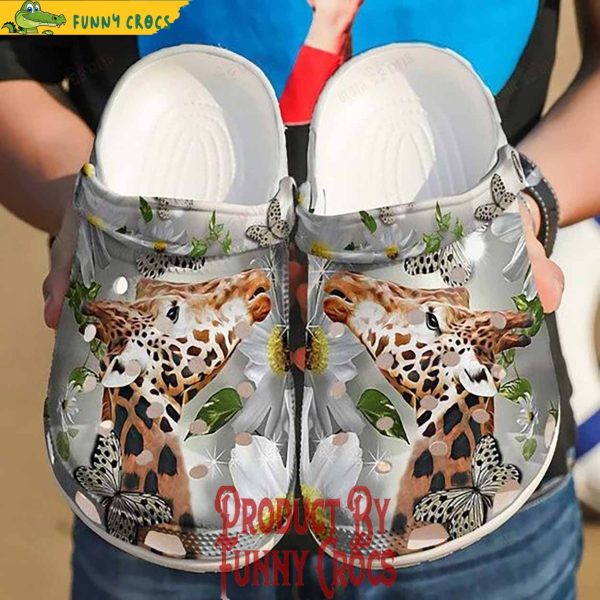 Custom Giraffe Crocs For Adults