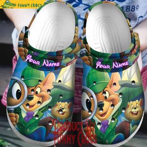 Custom The Great Mouse Detective Disney Crocs For Men