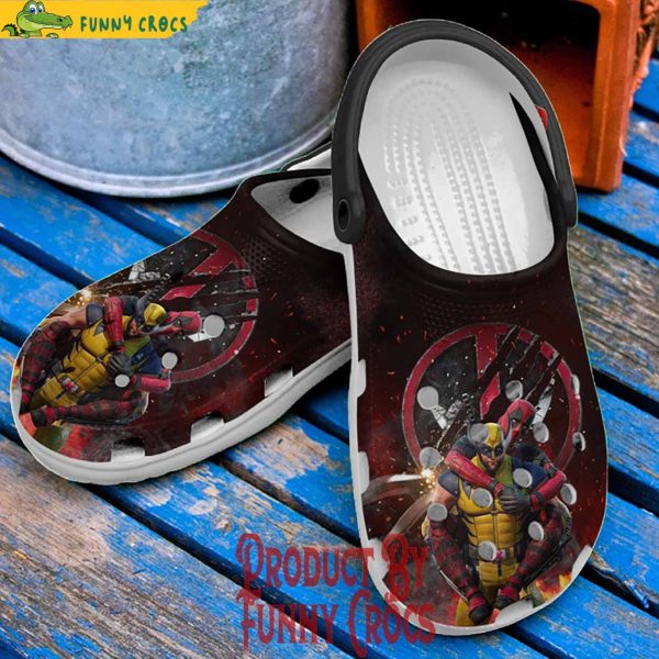Deadpool 3 Best Friends Forever Crocs Shoes