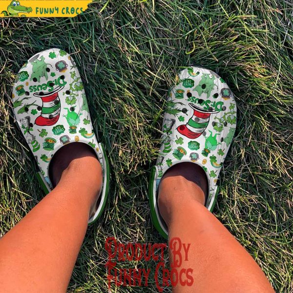 Dr Seuss It’s A Green Thing St.Patrick’s Day Crocs