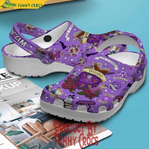 Dungeons And Dragons Wizard Purple Crocs Shoes