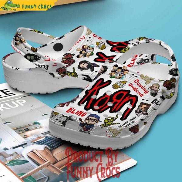 Korn Band Crocs Slippers