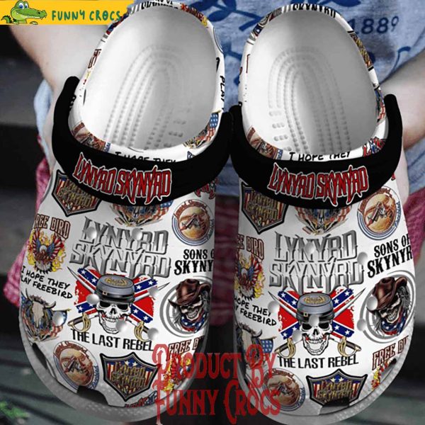 Lynyrd Skynyrd Band Crocs For Fans