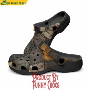 Old Fabric Patchwork Art Crocs Shoes