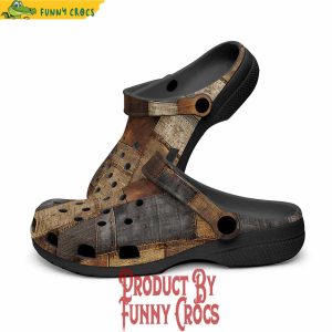 Old Jeans Patchwork Crocs Shoes 2