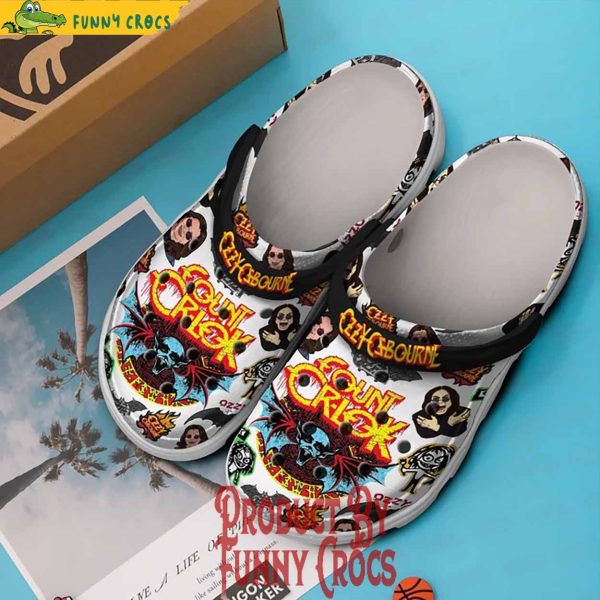 Ozzy Osbourne Singer Crocs Shoes