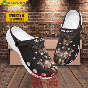 Personalized Jesus Christ Crocs 3