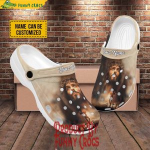 Personalized Jesus Christ God Crocs Shoes 2