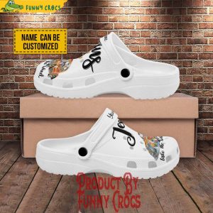 Personalized Jesus Take The Wheel Crocs Shoes 3