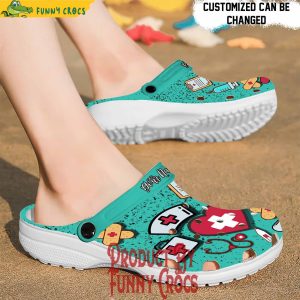 Personalized Symbols Nurse Crocs Nursing Shoes 2