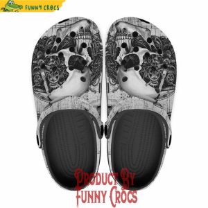 Robot Skull Pencil Steampunk Crocs Shoes