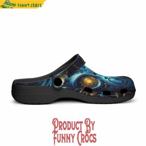 Science Fiction Robot Face Crocs Shoes 3