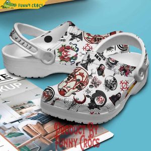 Sleep Token Face Pattern Crocs Shoes 3